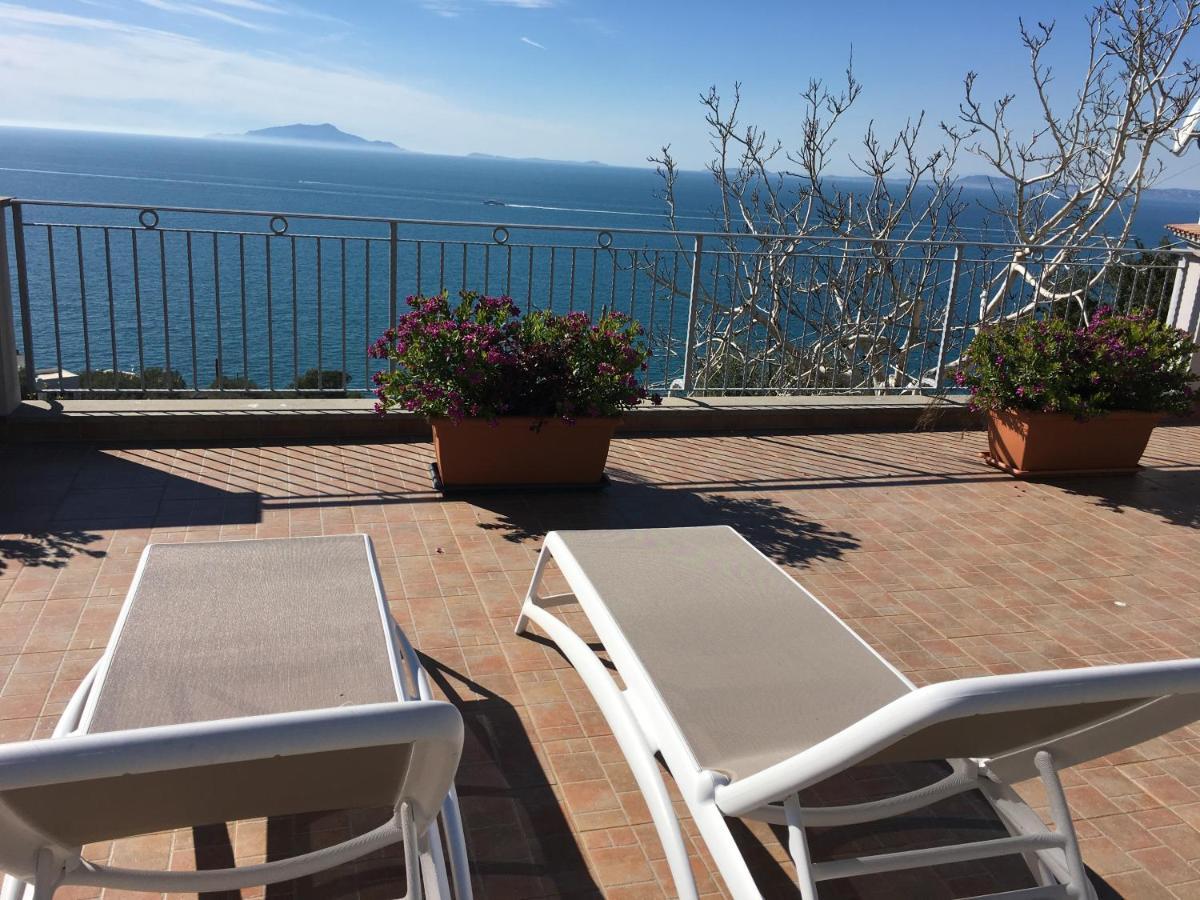 Villa D'Amare Capri View Massa Lubrense Exterior photo